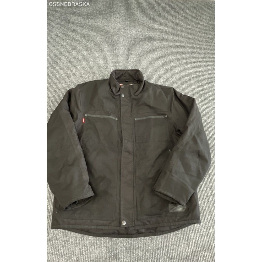 Milwaukee Men's M12 Heated Gear Toughshell Jacket Black Quilted Lined Size L